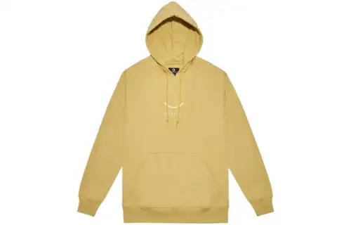 Converse Sweatshirts Unisex Yellow Hooded Moderate Regular
