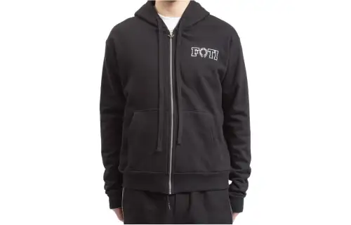 Chrome Hearts Sweatshirts Unisex Black Hooded Moderate Other
