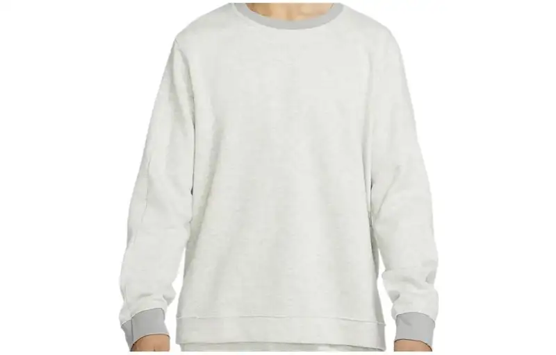 Nike Sweatshirts Men's Gray Crew Neck Moderate Regular