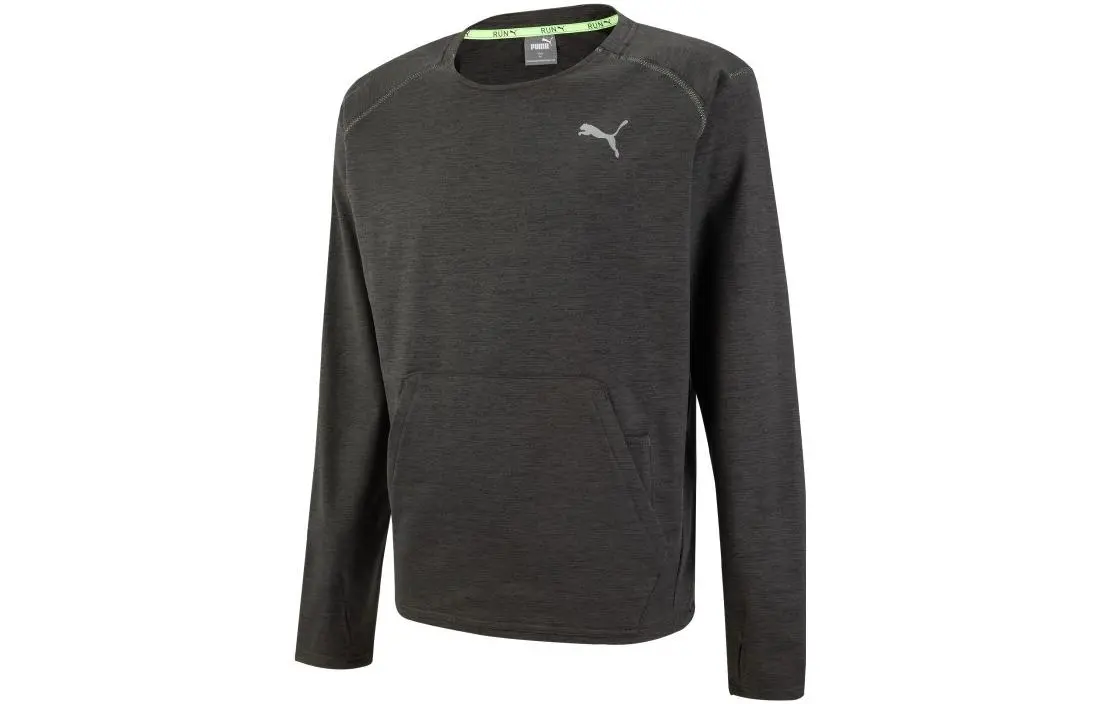 PUMA Four Symbols 4 Symbols Cloudspun Sweatshirt Men's Black Gray