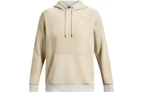 Under Armour Sweatshirts Men's Beige Hooded Moderate Regular