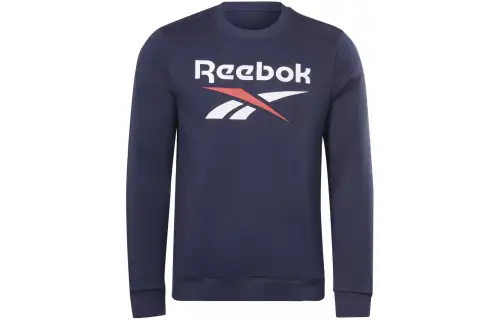 Reebok RI FLC BIG LOGO CREW Sweatshirt Men's Marine Blue