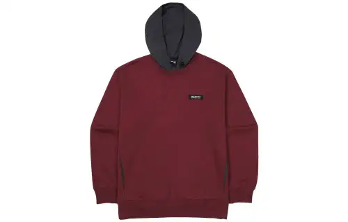 FILA Sweatshirts Unisex Red Hooded Moderate Regular