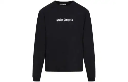 Palm Angels embroidered-logo long-sleeve T-shirt