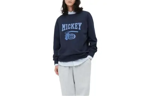 UNIQLO FW22 Sweatshirt Men's Navy Blue