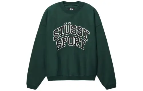 Stussy Sport Relaxed Oversized Crew