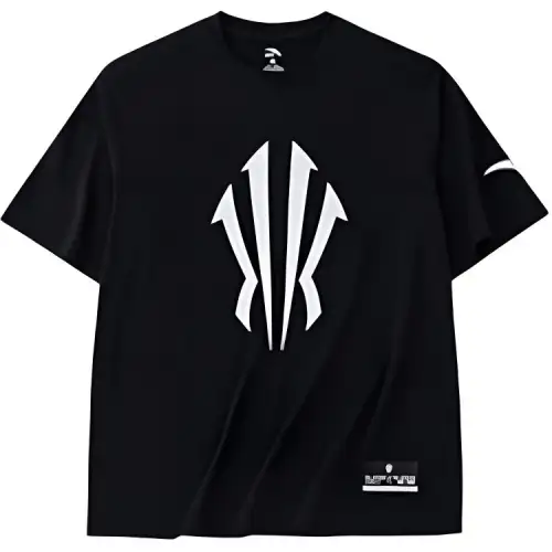 Anta T Shirt Unisex Basic Black