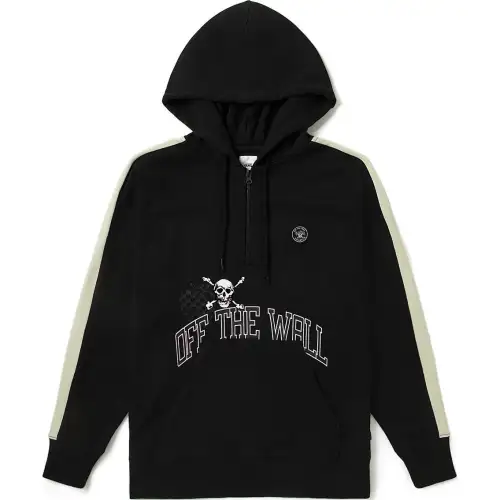 Vans Sweatshirts Unisex Black Hooded Moderate