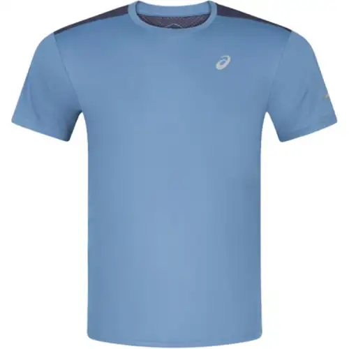 ASICS Men's Running SS24 Running T Shirt Men's Blue