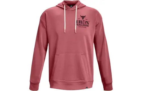 Under Armour Sweatshirts Men's Red Hooded Moderate