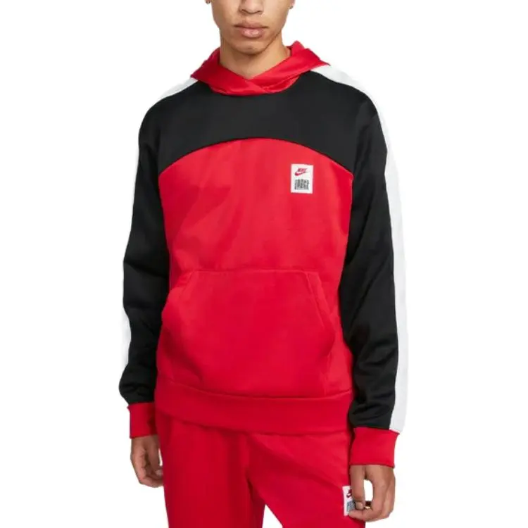 Nike Sweatshirts Men's Red Hooded Moderate Other