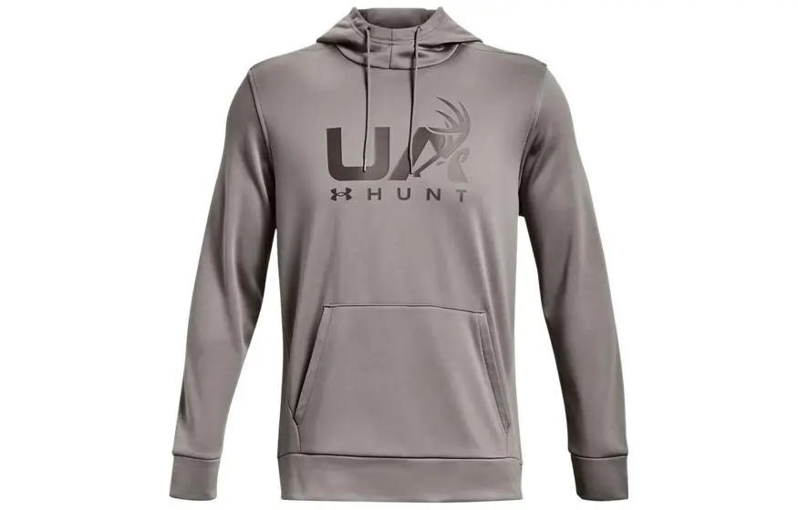 Under Armour Sweatshirts Men's Gray Hooded Moderate Straight Fit