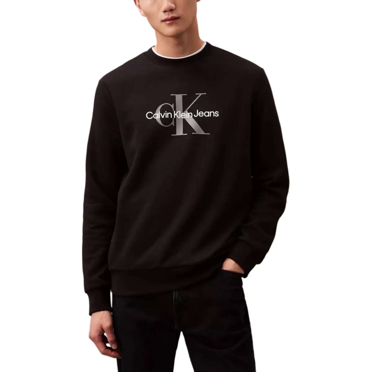 CALVIN KLEIN Sweatshirt Men's Black