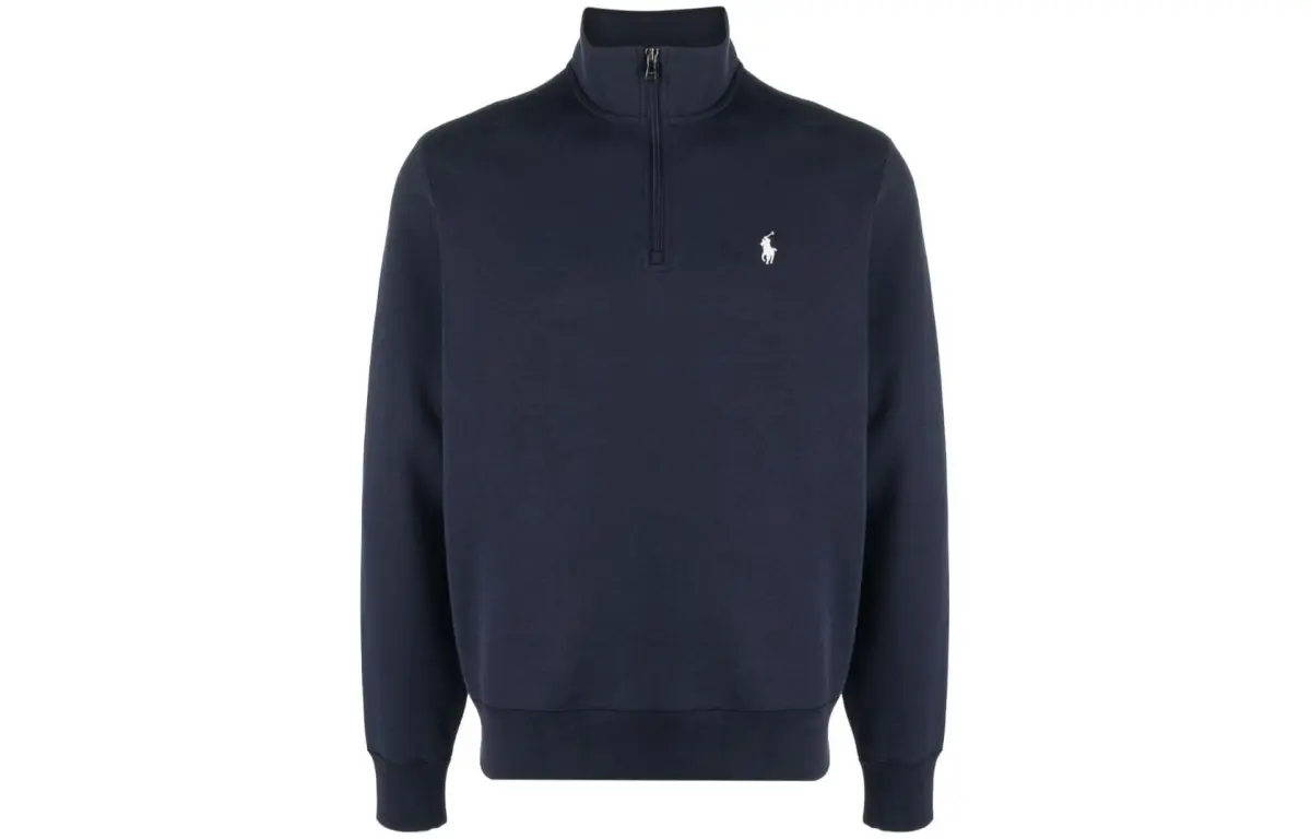 Polo Ralph Lauren Ribbed Edge Half Zipped Jumper