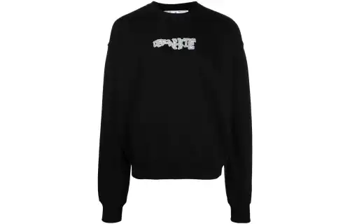 OFF WHITE Sweatshirt Men's Black