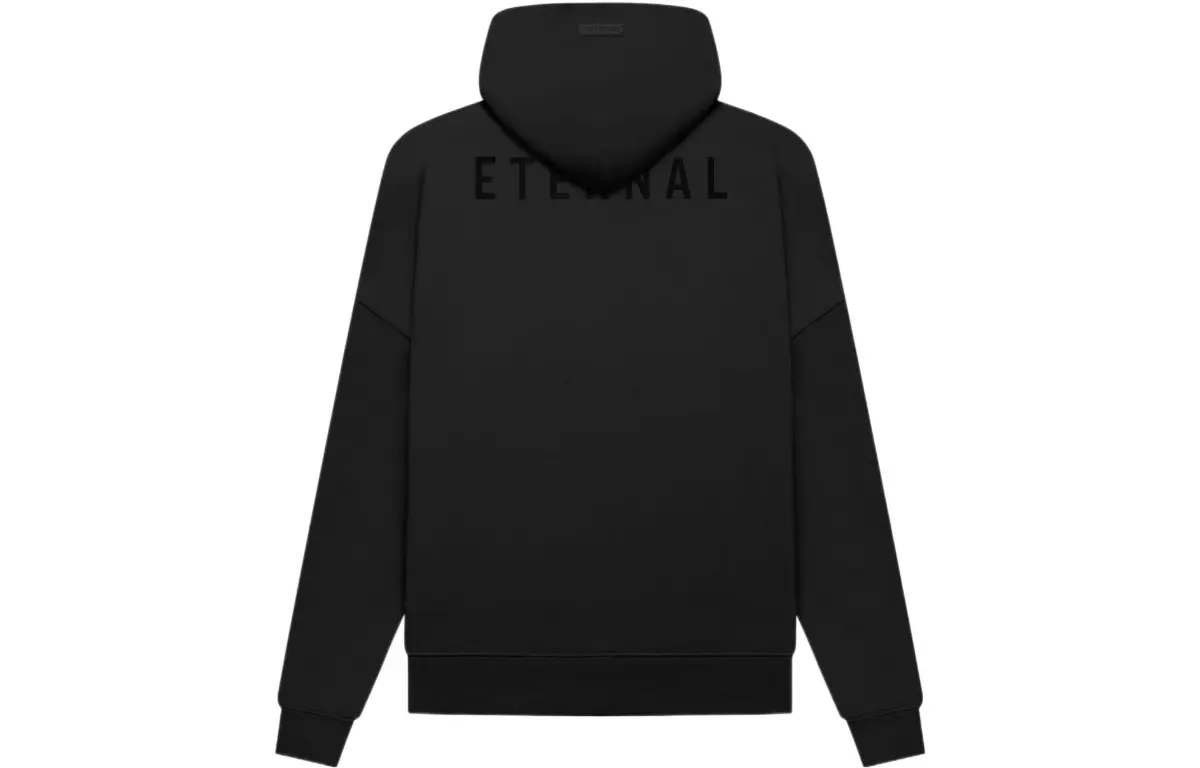 Fear Of God Sweatshirts Unisex Black Hooded Moderate Straight Fit