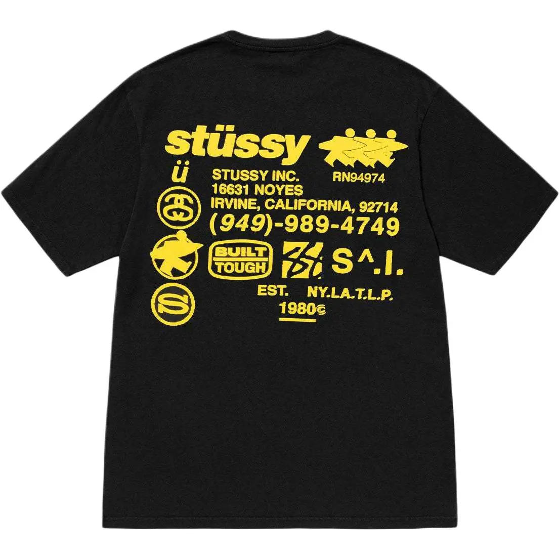Stussy Dna Pigment Dyed Tee
