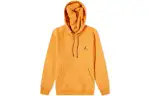 Jordan Sweatshirts Men's Orange Hooded Moderate Regular