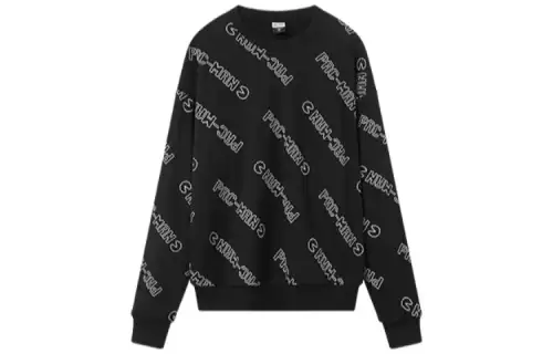 ANTA Life Collection Sweatshirts Men's Black Crew Neck Moderate Regular