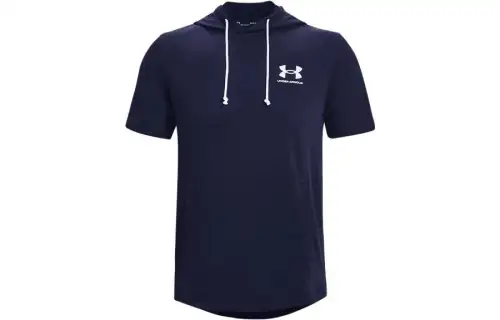 Under Armour Sweatshirts Men's Night Blue Hooded Moderate Other