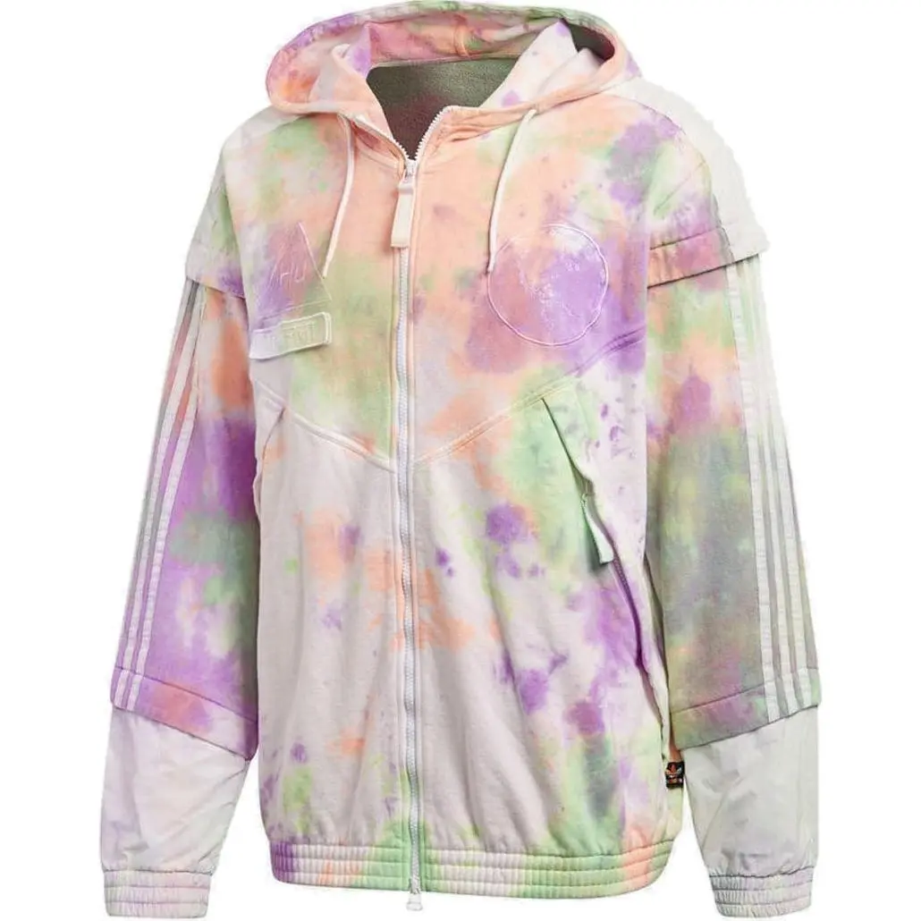 Adidas Originals x Pharrell Williams Hu Holi tie-dye windbreaker jacket