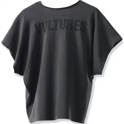 YEEZY VULTURES T Shirts Unisex Black Crew Neck