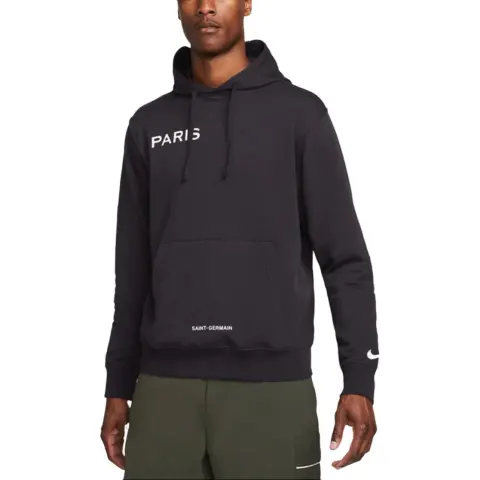 Nike Sweatshirts Men's Black Hooded Moderate Regular