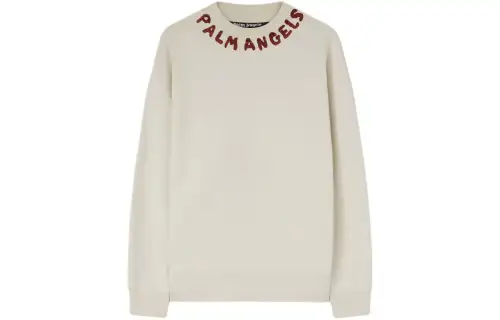PALM ANGELS Logo-print Cotton Sweatshirt