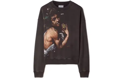 OFF WHITE Bacchus Cotton Sweatshirt