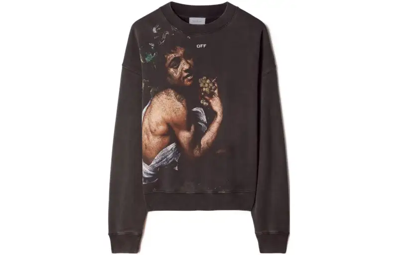 OFF WHITE Bacchus Cotton Sweatshirt