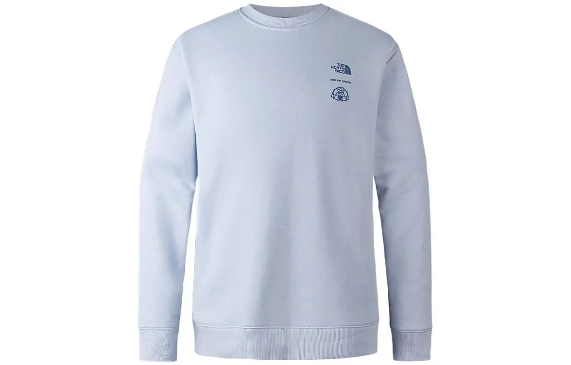 THE NORTH FACE Sweatshirts Unisex Blue Crew Neck Moderate Regular