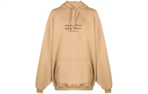 Vetements 4 Seasons Cotton Hoodie