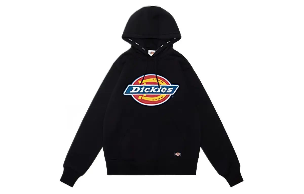 Dickies Sweatshirts Men's Black Hooded Moderate Regular