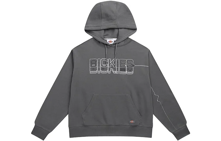 Dickies Sweatshirts Men's Gray Hooded Moderate Regular