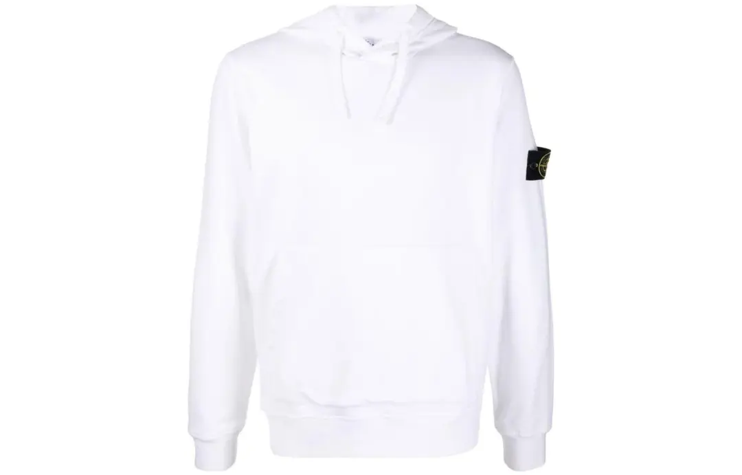 STONE ISLAND Compass-patch Cotton Hoodie