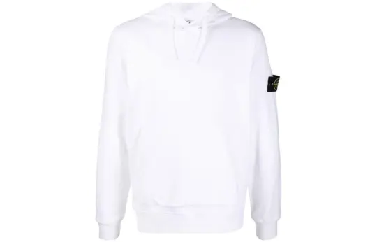 STONE ISLAND Compass-patch Cotton Hoodie