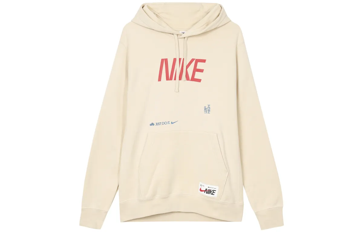 Nike Year Of The Rabbit CNY Collection Sportswear Letter Logo Print Knitted Fabric Thickened And Fleece Lined Hooded