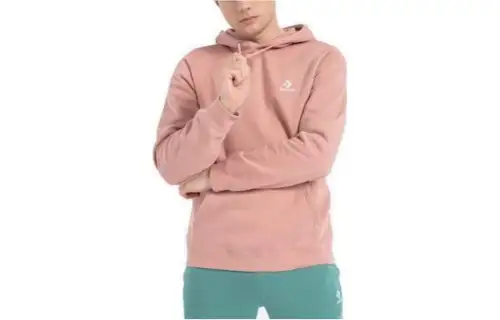 Converse Sweatshirts Unisex Pink Hooded Moderate Regular