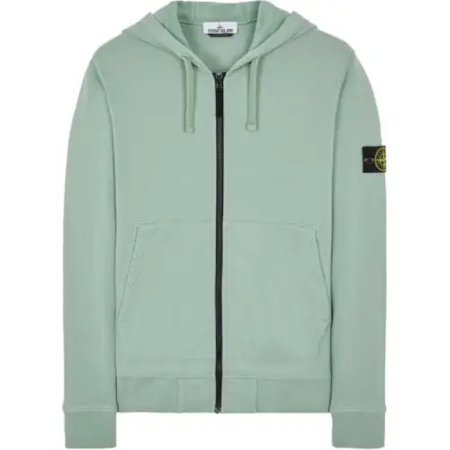 STONE ISLAND Sweatshirt Men's Aqua Green