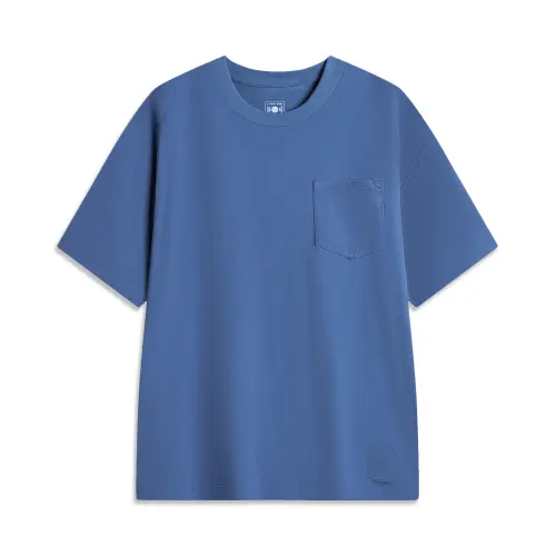 Li Ning China Color Series T Shirt Unisex Indigo