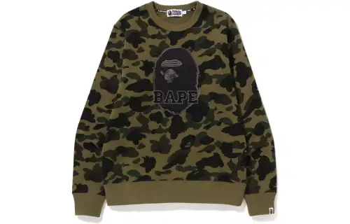 Bape 1St Camo Bape Crewneck Sweatshirt FW22