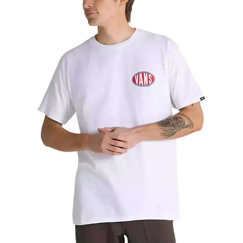 Vans Spray On T Shirt Men's White