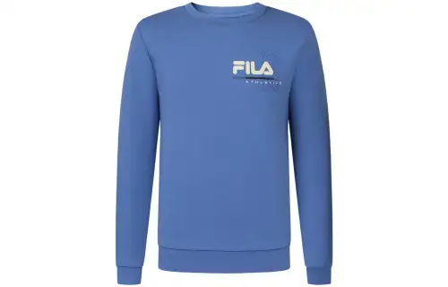 FILA Sweatshirts Men's Flash Butterfly Blue Crew Neck Moderate Regular