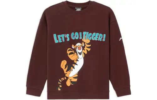 Li Ning x Disney Professional Basketball Collection Sweatshirt Unisex Brown