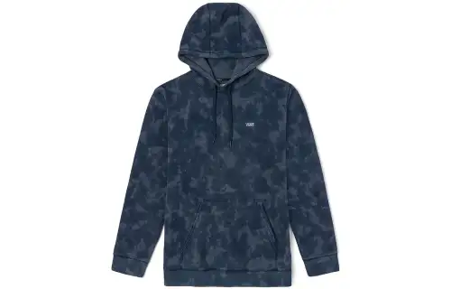 Vans Sweatshirts Unisex Gray Blue Hooded Moderate Regular