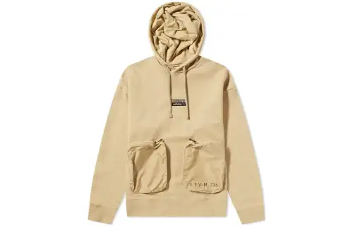 Adidas Originals Sweatshirts Men's Tea Brown Hooded Moderate Regular