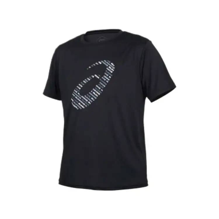 Asics T Shirt Men's Black Silver