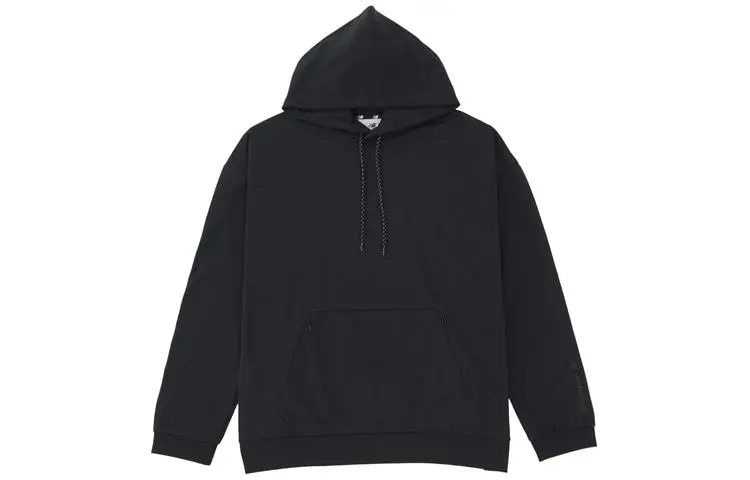 New Balance Sweatshirts Men's Black Hooded Moderate Regular