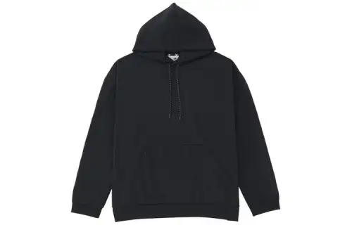 New Balance Sweatshirts Men's Black Hooded Moderate Regular