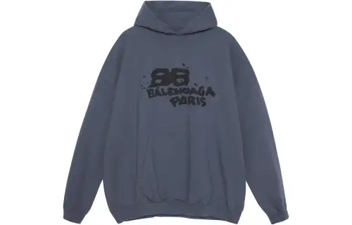 Balenciaga Graffiti Logo Printed Hoodie